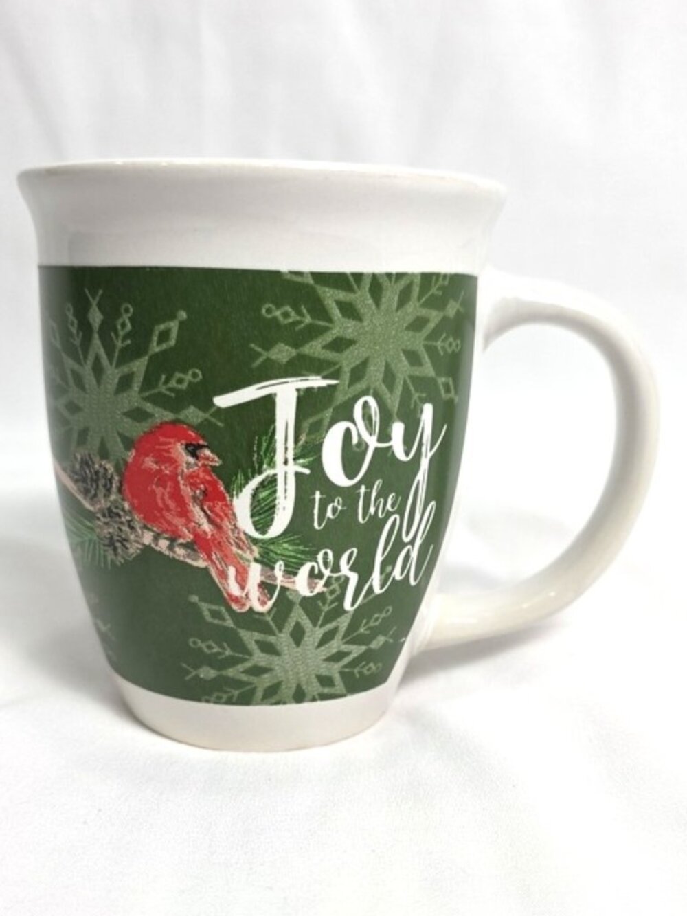 Royal Norfolk ~Joy to the World~ Cardinal Coffee Mug 2023 Christmas Holiday T13
